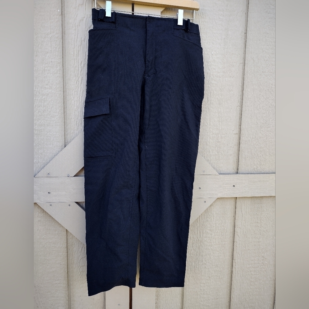 Lululemon Lab Utility Trousers Cargo Pocket Pants Size 6 Black 28" - Picture 2 of 8
